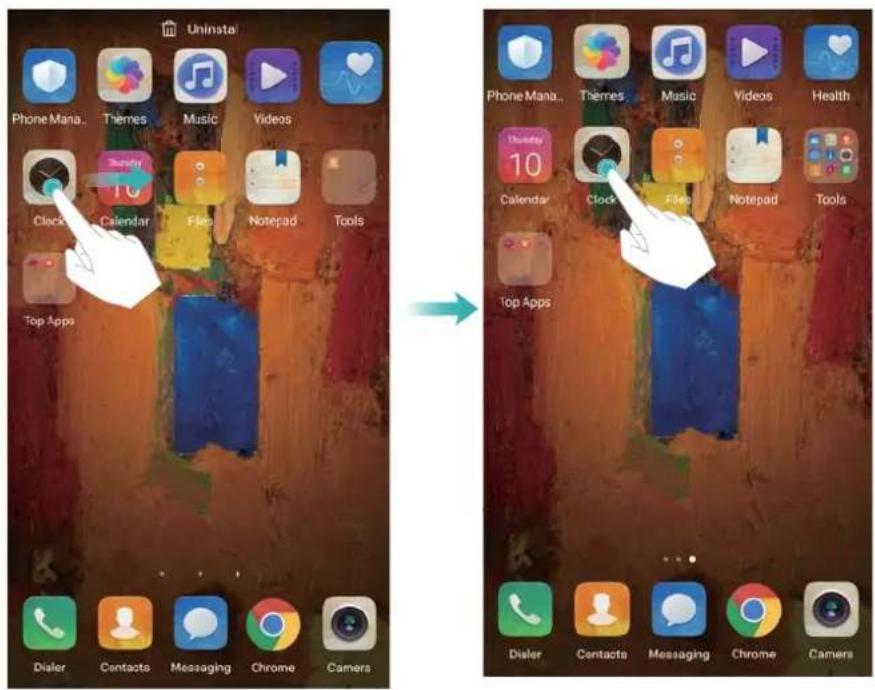 Uninstal Phone Mana.. Themes Music Videos Clock Calendar Files Notepad Tools Top Apps Dialer Contacts Messaging Chrome Camera Phone Mana.. Themes Music Videos Health 10 Calendar Clock Files Notepad Tools Top Apps Dialer Contacts Messaging Chrome Camera