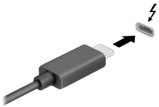 HP ZBook 15 G3 - Connexion d'un périphérique Thunderbolt à l'aide d'un câble USB de type C (certains produits uniquement) - 2