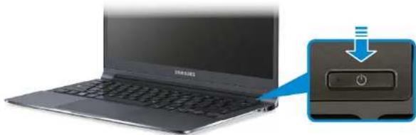 SAMSUNG 9 Series NP900X3D - Turning the computer on - 1
