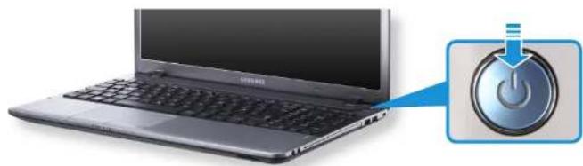 SAMSUNG 7 Series NP700G7C - Mise sous tension de l'ordinateur - 1