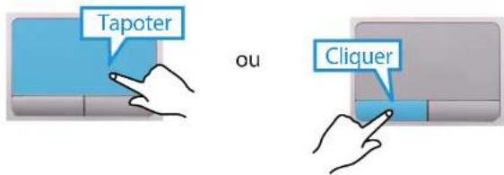 Tapoter ou Cliquer