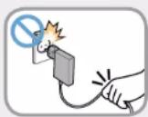 SAMSUNG ATIV NP530U4E - Précautions à prendre lors de l'utilisation de l'adaptateur CA - 4