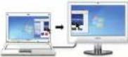 SAMSUNG 3 Series NP350V5C - Connecting to the monitor port (Optional) - 5