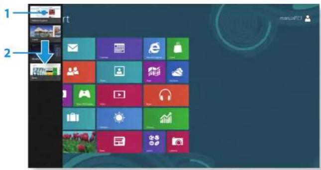 Screenshot of a desktop computer interface showing taskbar, navigation menu, and application icons with Chinese labels.