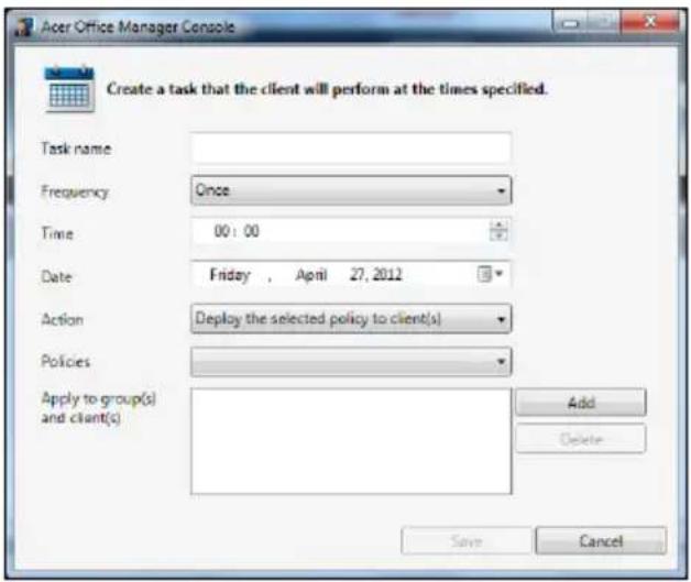 ACER TravelMate P249 - Agendamento de tarefa - 1