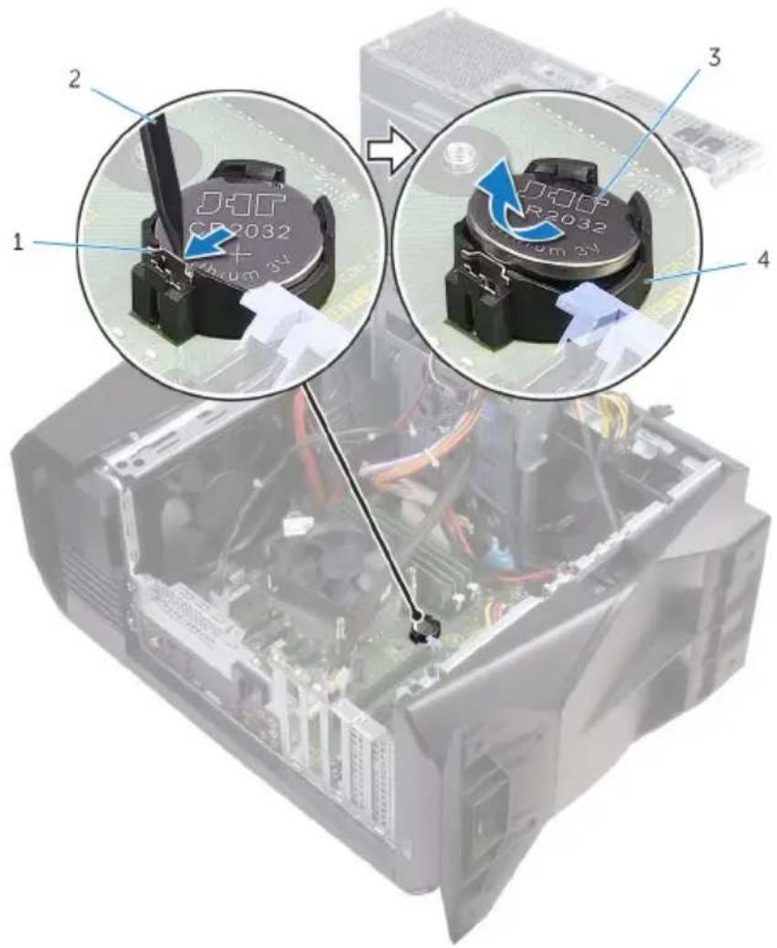 1 2 3 4 CP2032 + R2032 um 3V