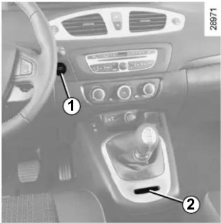RENAULT Scenic (2016) - DÉMARRAGE, ARRÊT DU MOTEUR (3/3) - 1