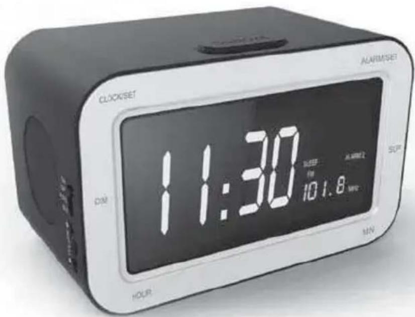 CLOCKSET ALARMSET 11:30 DIME 10:1.8 MWD SOUR HOUR MIN