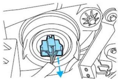FORD Escape (2002) - Remplacement des ampoules de phare - 1