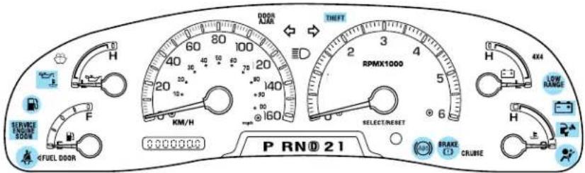 PORTE ENTROUVERTE VOL RPMX1000 4X4 GAMME BASSE SELECT/RESET P R N O 21 TRAPPE À CARBURANT H 20 30 40 50 60 70 80 90 100 110 120 130 140 150 160 200 210 220 230 240 250 260 270 280 290 300 310 320 330 340 350 360 370 380 390 400 410 420 430 440 450 460 470 480 490 500 510 520 530 540 550 560 570 580…