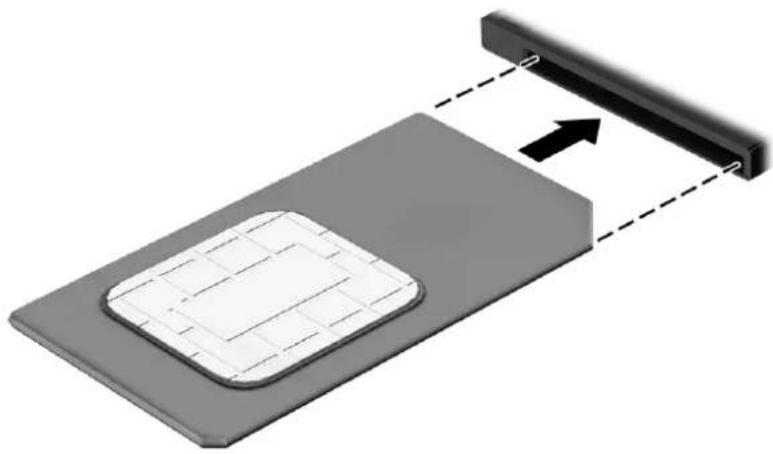 HP ProBook 650 G2 - Insertion et retrait d'une carte SIM - 4