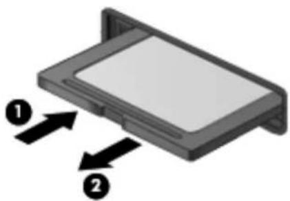 HP 240 G2 - Insertion et retrait d'une carte de stockage numérique - 4