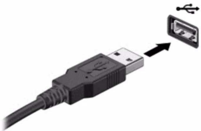 HP ProBook 645 G1 - Connexion d'un périphérique USB - 3