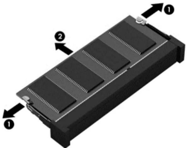 HP ProBook 645 G1 - Ajout ou remplacement de modules mémoire - 2