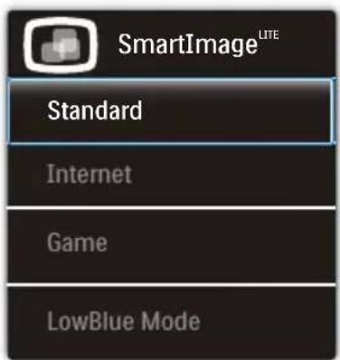 SmartImage^LITE Standard Internet Jeu Mode LowBlue