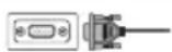 SHARP LC-32CFE6242E - Buchsen - 3
