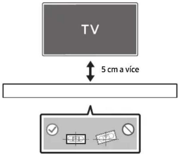 TV 5 cm a více