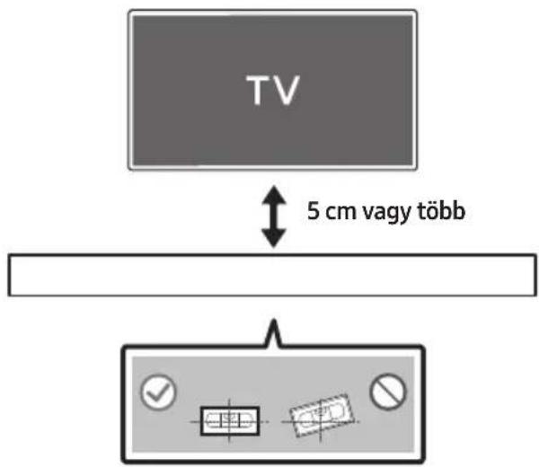 TV 5 cm vagy több