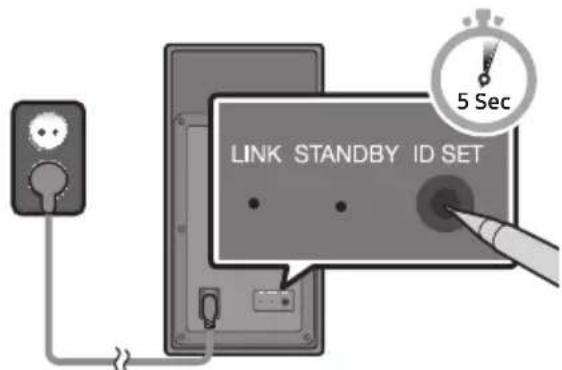 LINK STANDBY ID SET 5 Sec