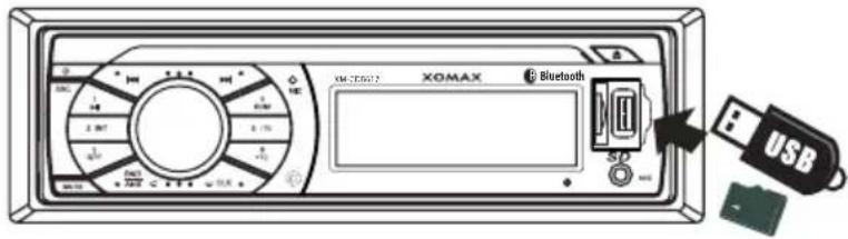 XOMAX Bluetooth SD USB