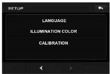 LANGUAGE ILLUMINATION COLOR CALIBRATION
