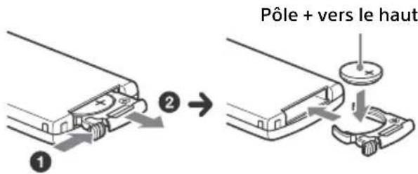 Pôle + vers le haut