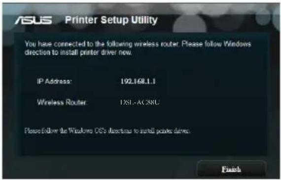 ASUS DSL-AC88U - Pour configurer une imprimante réseau : - 5