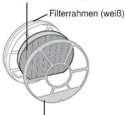 Filterrahmen (weiß)