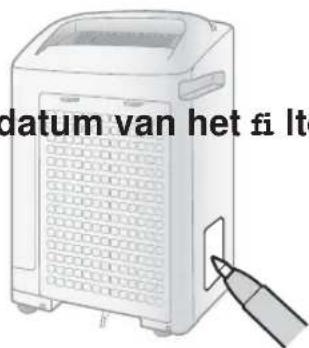 datum van het filter