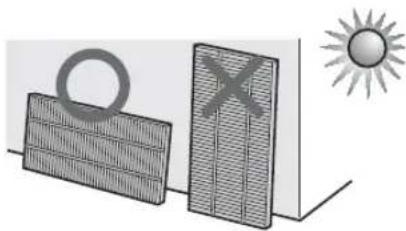 Illustration of a solar panel with a sun symbol, no text or symbols present.