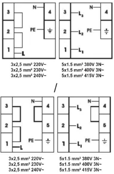 SHARP KH-6I19BS00 - Making an electrical connection - 1