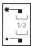 SHARP QW-GD53I443X - 6.) Halve ladingknop - 2