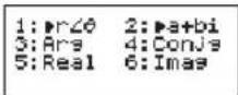 CANON X Mark I Pro - Complex Number type selection - 1
