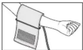ELECTROLUX EKD60760x - Přiložení manžety - 1