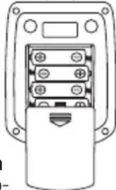 ELECTROLUX EKD60760x - Vložení baterií - 2