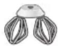 BOSCH MUM 6n16r1 - Garfio amasador - 1