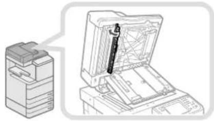 CANON ImageRUNNER ADVANCE C5240i - Cierre la tapa interior. - 1