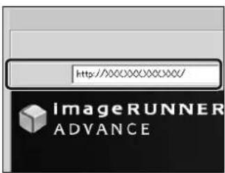 http://xxxxxxxxxxxx/ imageRUNNER ADVANCE