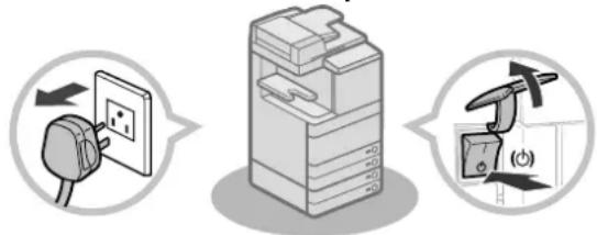 CANON ImageRUNNER ADVANCE C5235i - AVERTISSEMENT - 1