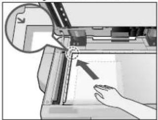 CANON ImageRUNNER ADVANCE C5235i - Placement des originaux sur la vitre d'exposition - 1