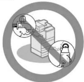 CANON ImageRUNNER ADVANCE C5235i - - Sites soumis à des températures et à une humidité extrêmement élevées ou basses. - 1
