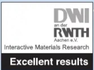 DWI an der RWTH Aachen e.V. Interactive Materials Research Excellent results