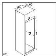 BRANDT SB3050E - Instructions pour l'encastrement - 2