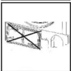 Architectural line drawing of a two-story building facade with diagonal bracing (no text or symbols)