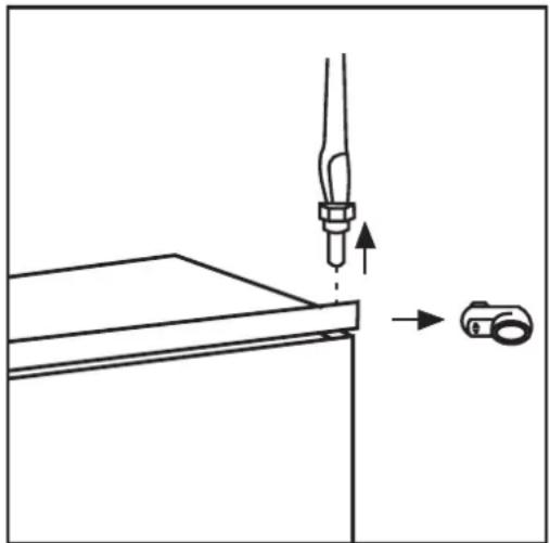 ZANKER ZKK 8408 - Door reversibility - 2