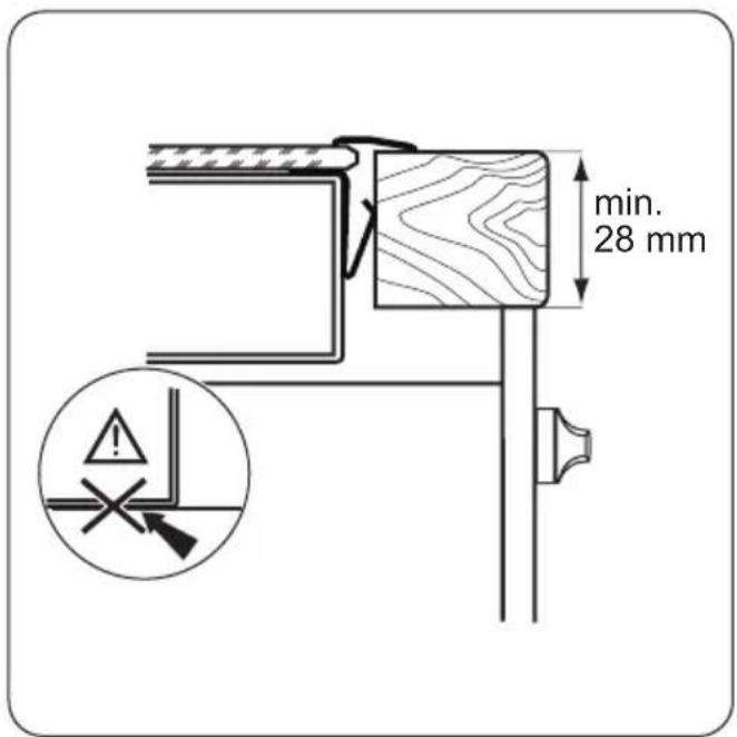 min. 28 mm