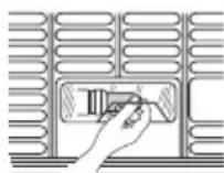 ZANUSSI ZFC 626 WAP - Schimbarea becului - 1