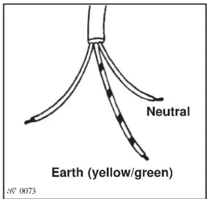 Neutral Earth (yellow/green) S° 0073