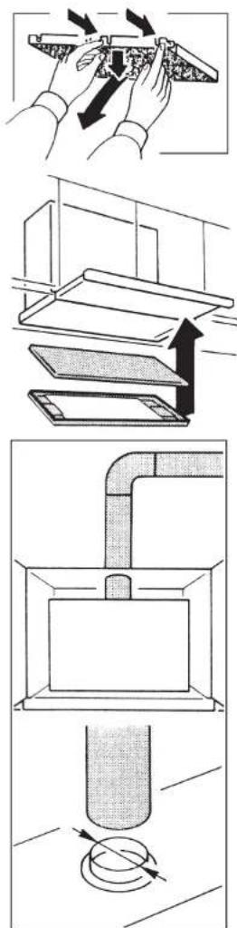 Technical diagram illustrating a mechanical assembly process with labeled steps and directional arrows indicating motion or force.