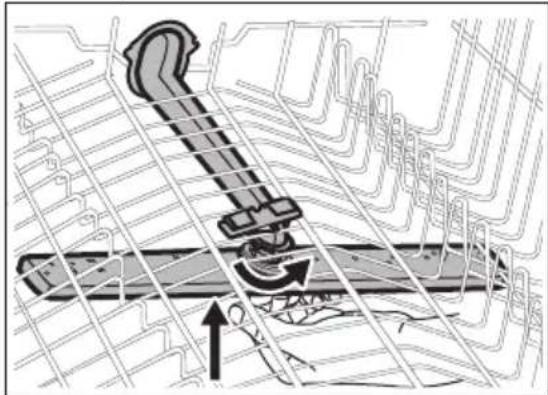 Diagram of a mechanical or electrical component with grid lines and an arrow indicating direction. No text or symbols present.